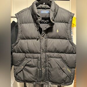 Polo by Ralph Lauren Black Puffer Vest